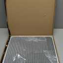 20x20x1 HVAC Furnace Air Filter, Washable Electrostatic Furnace Filter, MERV 8, Lasts a Lifetime, Breathe Fresher, Home And Office (Actual Size:19.75x19.75x0.82)