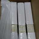 Yaetm 4x6 Picture Frame Set of 4, 1.4” Wide Molding & Rustic White Photo Frames with HD Tempered Glass, Display on Table Top & Wall Mounting (4 pack, White)