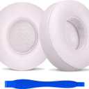 Replacement Ear Pad for Beats Solo 4, Easy Installation, Soft Protein Leather and Noise Isolation (Cloud Pink)