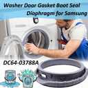DC64-03788A WF45T6000AW Washer Door Boot Seal Compatible with Samsung Washer Front Loader Door Seal WF45A6400AC, WF45A6400AV, WF45R6100AC, WF45R6300AW/US, WF45R6100AW/US, WF45T6200AW/US, WF45B6300AW