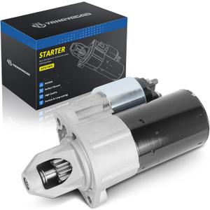 0061515901 Starter Motor for Mercedes-Benz 3.0L V6 CLK280 C300 E300 ML300 SLK300 S300, 3.5L V6 CLK350 E350 ML350 SL350 S350, 4.7L V8 GL450, 5.5L V8 CLS500 G500 ML500 S500, See Fitment!