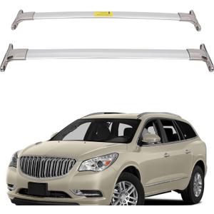 OCPTY Roof Rack CrossBars Fit for Buick Enclave 2009 2010 2011 2012 2013 2014 2015 2016 Luggage Racks Rooftop Cargo Carrier Bag Kayak Canoe Bike