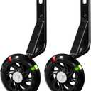 PRUNUS Flash BIKE Training Wheels for 12 14 16 18 20 Inch.Training Wheels for Kids Bike is Heavy Duty.Bicycle Training Wheel is Suitable Single Speed Bike