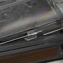 Vinyl Record Player with Speakers Vintage Turntable for Vinyl Records Belt-Driven Turn Table Support 3-Speed, Wireless Playback, Headphone, AUX-in, RCA Line LP Phonograph for Sound Enjoyment Black