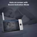 VTech VM919HD Video Baby Monitor with 7" 720p HD Screen, 360 Pan Tilt Zoom, 110 Wide Angle, Night Vision, 1000ft Range, 15-Hour Battery, No WiFi Secure Transmission