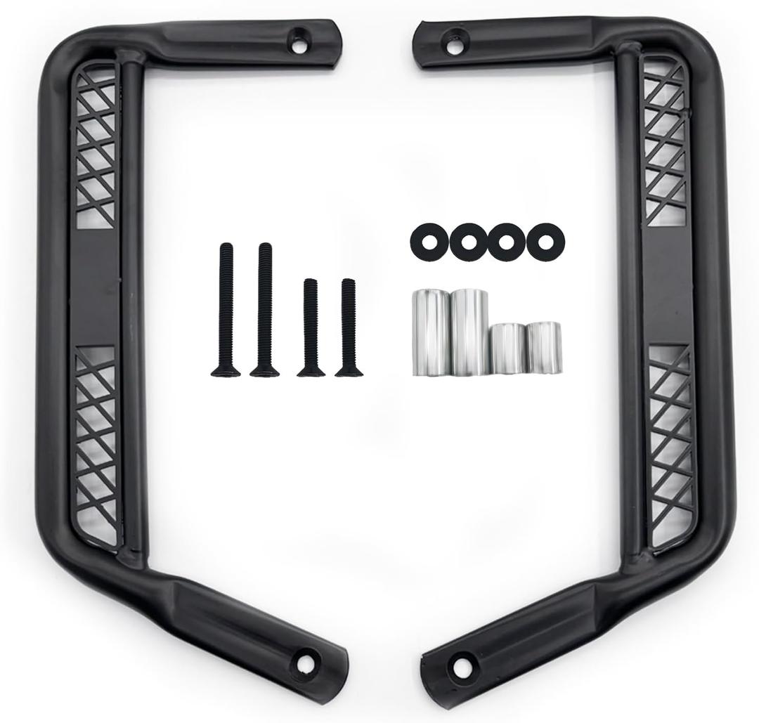 Motorcycle Extended Footpegs Black Motorcycle Foot Pegs for Yamaha Zuma 125 2022 2023 2024