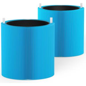 2 Pack Blue Pure 311i Max AllergenBlock Filter Compatible with Blue Pure 311i Max, Activated Carbon Filters