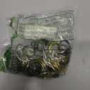 40pcs 4 Sizes O Rings Welded Strong Metal Heavy Duty Round Ring for Pet Collars Buckle Belts Strap Webbing Sewing