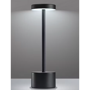 Merkury Innovations 10.5in Flat Top Outdoor Touch Table Lamp