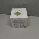 Freshmage 16oz Double Walled Insulated Tumblers (4 Pack), Tumbler Cups Keep Drinks Cold & Hot, Crystal Clear Reusable Plastic Cups, BPA-Free Plastic Drinking Glasses, Dishwasher Safe