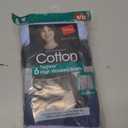 Hanes Women's Brief Panties, 6-Pack, 100% Cotton Briefs, Moisture-Wicking Cotton Brief Underwear, 6-Pack, Size 9, Assorted Solids/Prints/Heathers