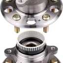 cciyu 512437 Wheel Hub and Bearing Assembly Replacement for fit 2011-2016 Hyundai Azera,2010-2014 Hyundai Sonata,2009-2015 Hyundai Tucson,2014-2015 Kia Cadenza Wheel Hubs with ABS 5 Lugs (2)