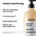 L'Oral Professionnel Paris Absolut Repair Conditioner Nourishing Protein Treatment For Dry, Damaged Hair, Repairs Damage & Provides Hair Shine