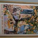 SYWENNOI Triptych, Italian Landscape Framed Cnavas Wall Art, 24x36 in each