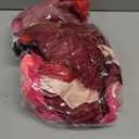 Hoteam 16 Pcs Silky Satin Hair Bows Bulk for Women Large Hair Ribbons Valentines Oversized Bows Galentines Long Tail Large Bow-knot Clips Accessories Gifts(Vibrant)