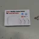 eMylo WiFi Thermometer Hygrometer 4 Pack, IP65 Indoor Smart Temperature Humidity Monitor with 3 Outdoor Wireless Sensors Kit, APP Notification Alert, Free Data Storage Export, 492ft Monitoring Range