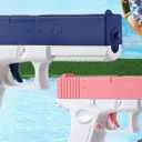PECMPO XWater Upgrade Version Gun Water For Boys And Adults Blue And Pink