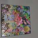 Galison Succulent Mosaic 500 Piece Foil Puzzle from Galison - 20" x 20" Beautifully Illustrated Puzzle, Thick & Sturdy Pieces, Fun and Challenging Activity for Adults, Unique Gift Idea!