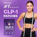 GLP-1 Patches for Women & Men | GLP1 Patch with Berberine, L-Glutamine, Garcinia Cambogia, Resveratrol | 60 Days Supply