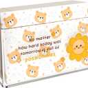 FEXIA Acrylic Napkin Holder Paper Towel Holder for Bathroom Kitchen and Dining Room, Paper Towel Dispenser Modern Dining Table Centerpiece Decor with Sun Design and Inspiring Slogans