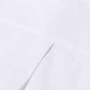 Alimens & Gentle Mens Solid Oxford Shirt Long Sleeve Dress Shirt Work Casual Button Down Shirts with Pocket (White, XXXL)