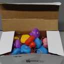 Deekin 60 Pcs Rubber Duck Keychain 2.17'' Cruise Duck Squeaky Cute Keychains Bulk 3D Chains for Carnival Party Gift (Classic)