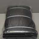 6' x 50' Black Fence Panel Privacy Screen, 220 GSM HDPE & Polyester, Modern Style, 95% Visibility Blockage, UV & Weather Resistant