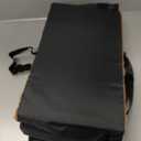 BurgeonNest Center Console Small Dog Car Seat - Portable Pet Cat Puppy Booster Armrest Carseat Up to 11lbs, Anti-Collapse Comfort Car Travel with Washable Fluffy Cushion and Pillow, Brown