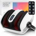 Cloud Massage Shiatsu Foot Massager with Heat, Deep Kneading Therapy for Pain Relief, Circulation, Post-Activity Relaxation - Foot Massager for Plantar Fasciitis, and Arthritis Relief