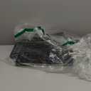 Freezer Organizer Bins, 4 Pack Stackable Deep Chest Freezer Organizer Bins, Foldable Baskets with Handles, Black Storage Container Baskets for 5/ 7 Cu.FT Deep Freezer Sort Frozen Meats