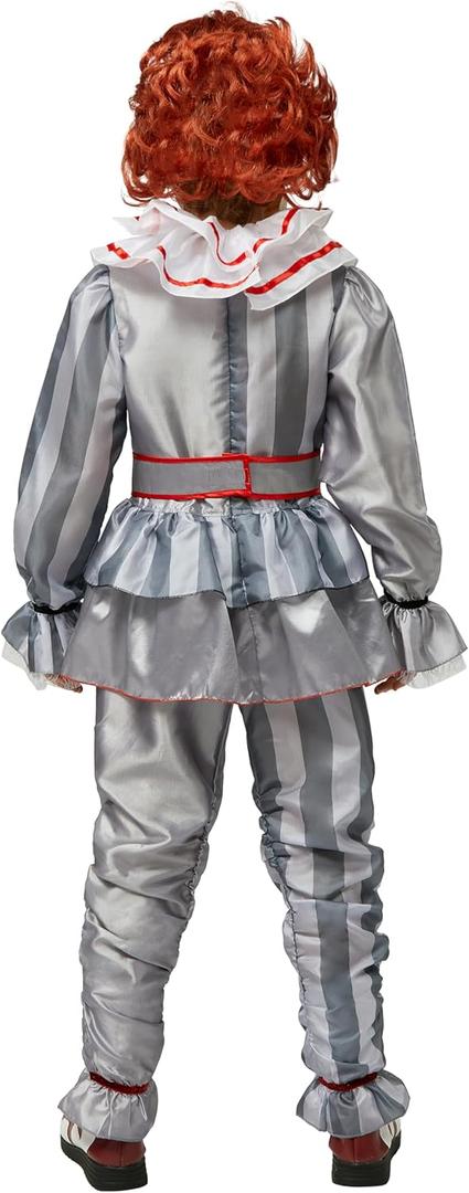Spooktacular Creations Boy Scary Clown Costume, Scary Halloween Costume Kids, Killer Clown Outfit for Boys, M