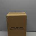 Delamu 2-Tier Multi-Purpose Bathroom Under Sink Organizers and Storage, Stackable Kitchen Pantry Organization, Pull Out Medicine Cabinet Organizer with Movable Dividers, White, 2 Pack