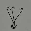 Tetra-Teknica YH-028 18-Inch Steel Extension S Hook for Plants, Bird Feeders, Lanterns, Powder Coated Black, 4-Pack