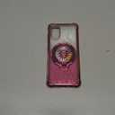 for Samsung Galaxy A31 Phone Case,for Samsung A31 Shockproof Mobile Phone Case for Women and Girl, Glitter TPU Protective Cover with Kickstand for Samsung A31 (Pink)