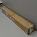 UNISHADES Cordless Bamboo Roman Shades for Windows, Blinds Size (34.5" W 48" H) Colour (Highfield Teak)
