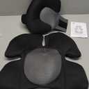 G Ganen Baby Comfort Support Cushion Stroller and Seat Comfort Cushion Insert Liner (Black Bear)