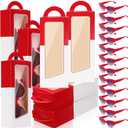 24 Pcs Red and White Party Favors Set Includes 12 Anime Cartoon Party Gift Boxes 12 Red and White Theme Sunglasses for Cartoon Animated Birthday Wedding Decorations