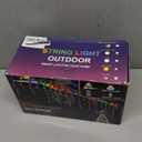 Christmas String Lights Outdoor - 99Ft/30M 1280 LED 8 Modes with Remote Control and App Waterproof Christmas Lights for Patio Yard Garden Wedding Party-Warm White