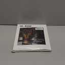 hogardeck Christmas Tree Topper, 11 Inches Lighted Gold Glittered 8-Point Star Tree Topper, 30 LED Sparkling Tree Toppers Christmas Decorations, Battery Powered Timer Xmas Treetop Star Decor