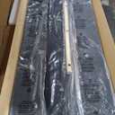 Zinus Queen Maya Upholstered Bed Frame with Asymmetric Headboard, Durable Wooden Slats, Sturdy Framework, Noise Free Sleep, No Box Spring Needed, Easy Assembly, Eco Friendly Packaging, Dark Grey