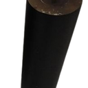 Wood Furniture Legs 8 inch Sofa Legs Set of 3 Round Replacement Legs Brown for MCM Ottoman Armchair Recliner Coffee Table Dresser