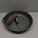 SENSARTE 12.5 Inch Nonstick Frying Pan Skillet, Swiss Granite Coating Omelette Pan, Healthy Stone Cookware, PFOA Free (Gray)