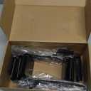 6 Pack Christmas Fireplace Stocking and Garland Hanger, 2 in 1 Adjustable Mantle Garland Hanger, No Drill Stocking Holder Hanger for Mantle, Fits Mantles from 0.5" to 3.5" Thick