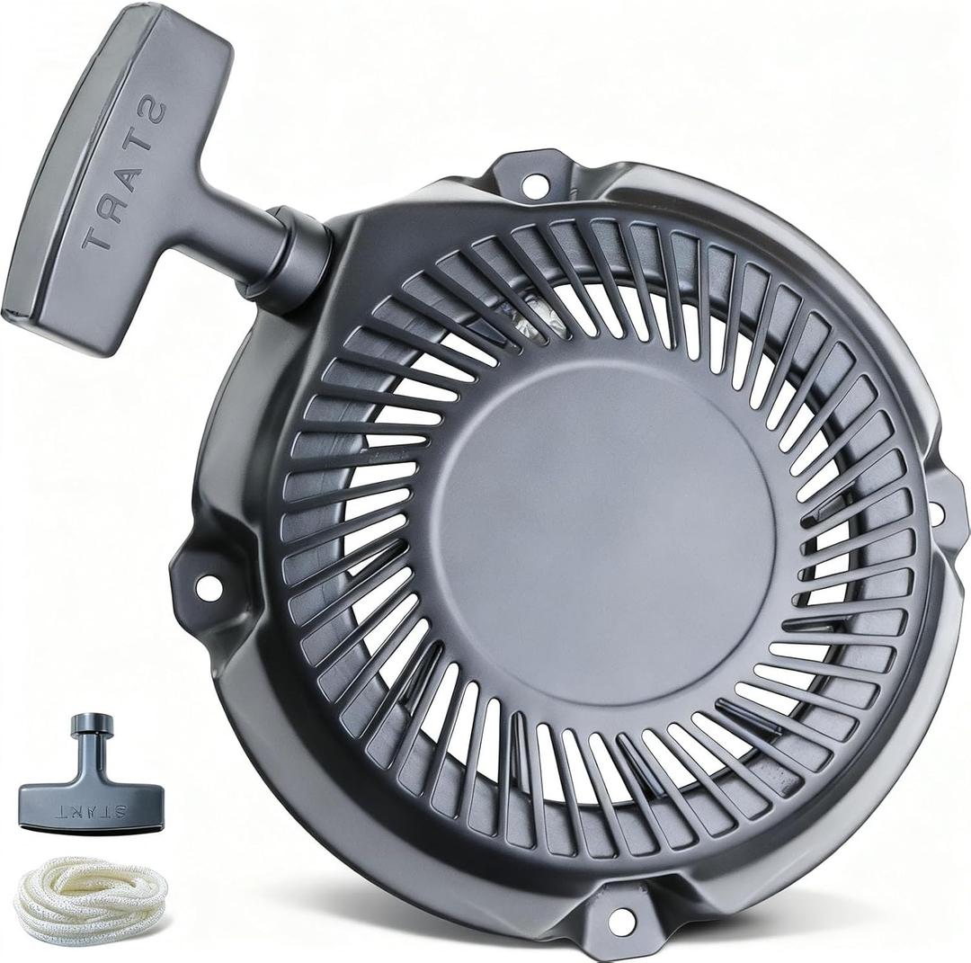 Pull Start Assembly Compatible with Briggs and Stratton 591301 693394 791670 795930 Recoil Starter Pull Start Assembly Compatible with Intek Pro 5.5hp and 6.5hp Engines