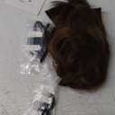 Clip in Hair Extensions for Women Chestnut Brown Long Wavy Hair Extensions Clip Ins 6PCS 20 Inch Synthetic Soft and Natural Thick Hair Pieces for Women