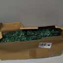 27.6" Christmas Centerpiece Christmas Candle Holders Table Decorations with Golden Glitter Bow Berries Pine Cones Norfolk Garland Lights Xmas Table Centerpiece for Home Mantel Tabletop Decoration