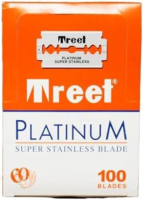 100 Treet Platinum Shaving Blades