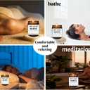 Home Scented Candles, Natural Soy Wax Amber Jar Candles, Relaxing Fun Unique Gift for Friends, Mom, Coworkers for Birthday, Christmas, Home Relaxation Gift Set for Men and Women. (Multicolor-9222)