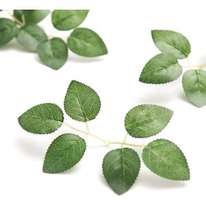 Ling's moment Artificial Plants Bulk Rose Leaves Decor,35Pcs Fake Greenery Filler Decorations, Realistic Texture Plants for Wedding Bouquets/Table Centerpieces, Garden/Pot, and Floral Arrangement