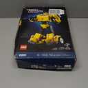 LEGO Icons Transformers Bumblebee Action Figure, Collectible Robot Gift for Adults, Movie Themed Model Building Set for Sci-Fi Enthusiasts and Transformers Fans, Converts to Vehicle Mode, 10338